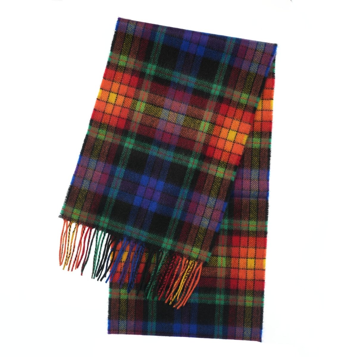 Tartan Weaving Mill 100% Pure Cashmere Scarf - Made in Scotland - LGBT - Heritage Of Scotland -