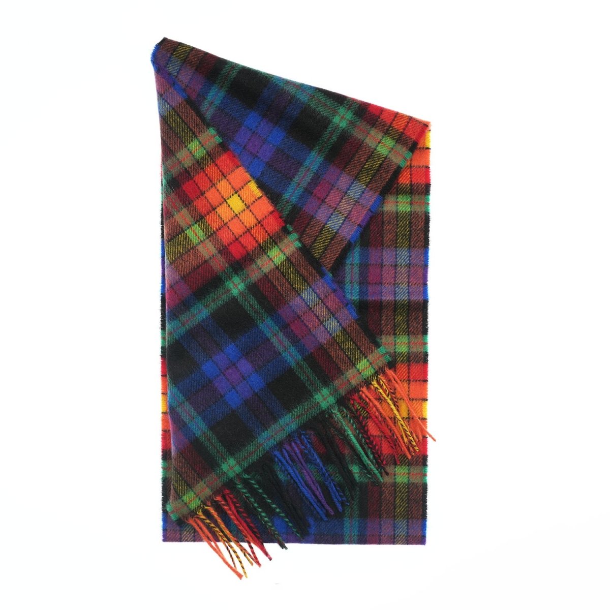 Tartan Weaving Mill 100% Pure Cashmere Scarf - Made in Scotland - LGBT - Heritage Of Scotland -