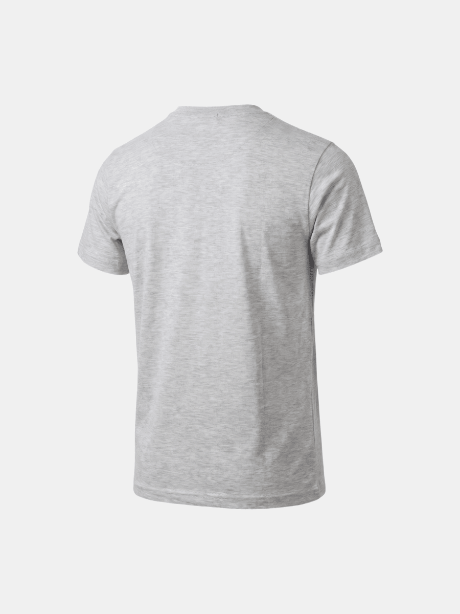 Unisex Scotland Est 1314 The Brave Applique T-Shirt Grey - Heritage Of Scotland - XS