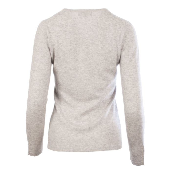 Women's Dunedin Cashmere 100% Cashmere Light Grey - Heritage Of Scotland - LIGHT GREY