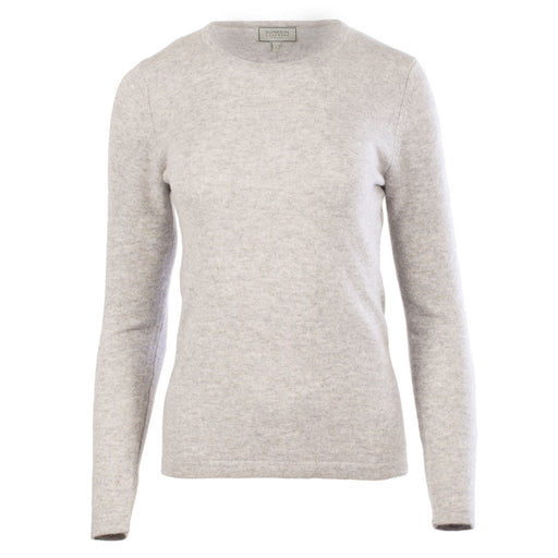 Women's Dunedin Cashmere 100% Cashmere Light Grey - Heritage Of Scotland - LIGHT GREY