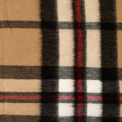 100% Lambswool Blanket Exploded Thomson Camel - Heritage Of Scotland - EXPLODED THOMSON CAMEL