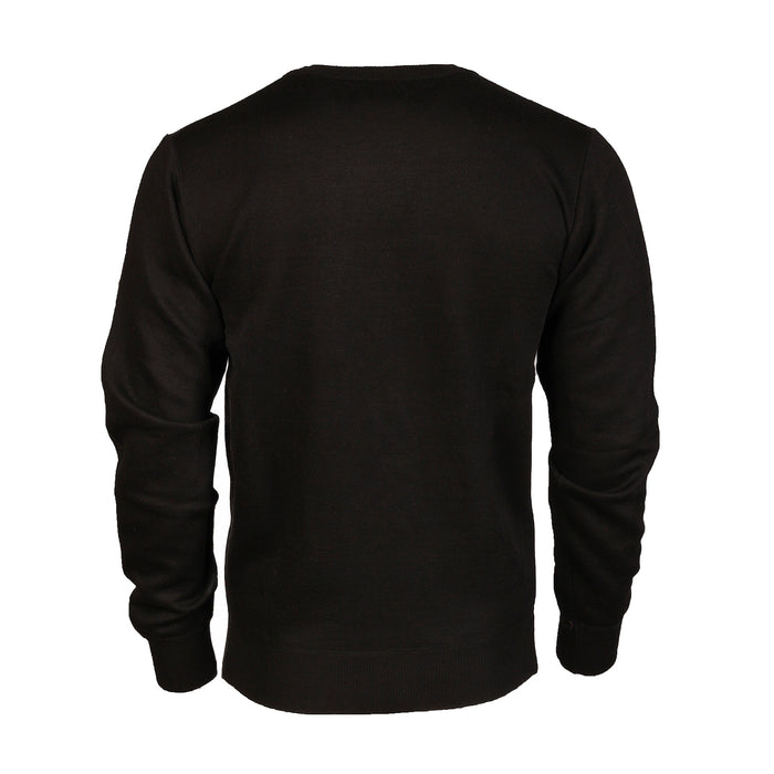 Men's Argyle Ballantrae Jumper Crew Nec  Black