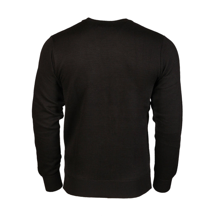 Men's Argyle Ballantrae Jumper Crew Nec  Black