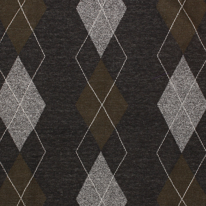 Men's Argyle Ballantrae Jumper Crew Nec  Black