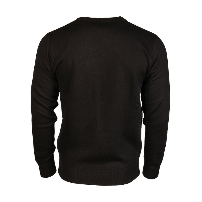 Men's Argyle Ballantrae Jumper Crew Nec  Black