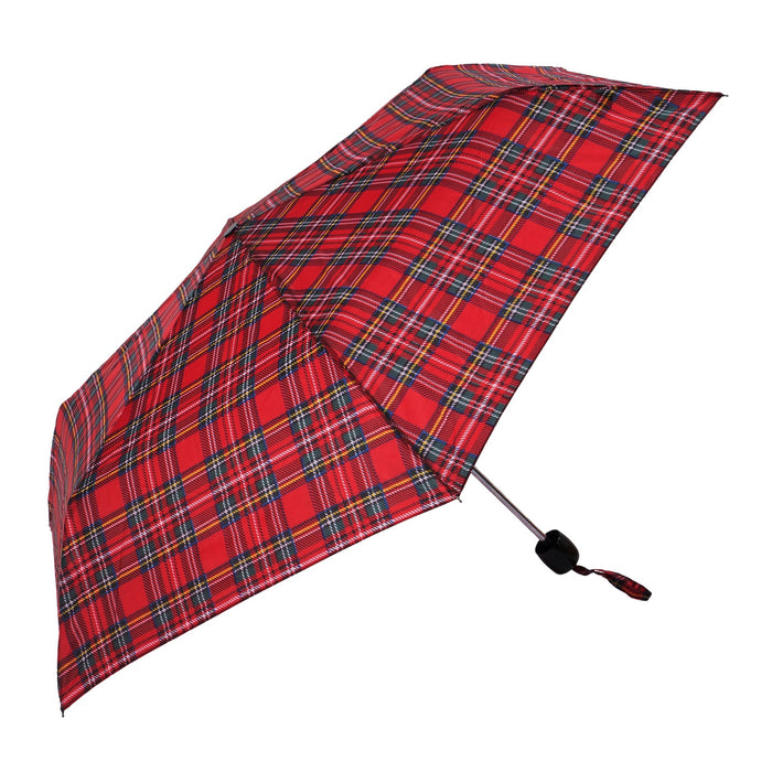 Tartan Compacts Umbrella Single Assorted
