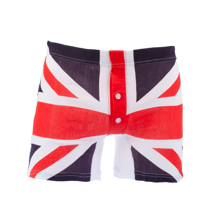 Union Jack United Kingdom British Boxer Shorts Size S