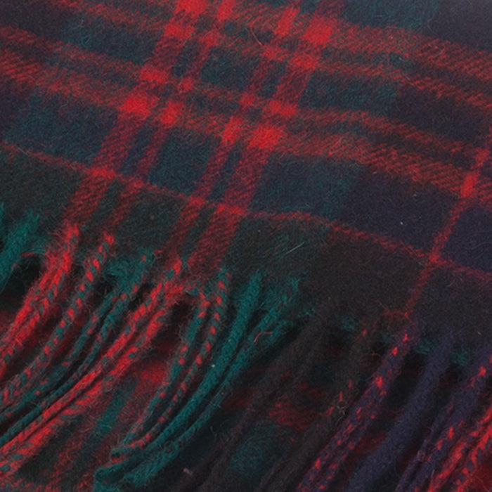 Lambswool Scottish Tartan Clan Scarf  Macdonald Clan