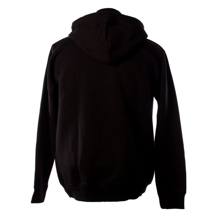 Scotland Harvard Print Hooded Top Black