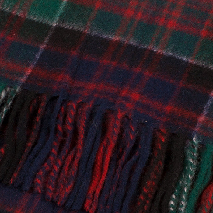 Cashmere Scottish Tartan Clan Scarf  Macdonald Of Clanranald