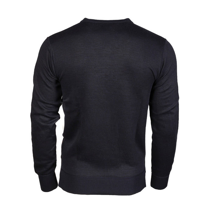 Men's Argyle Ballantrae Jumper  Navy