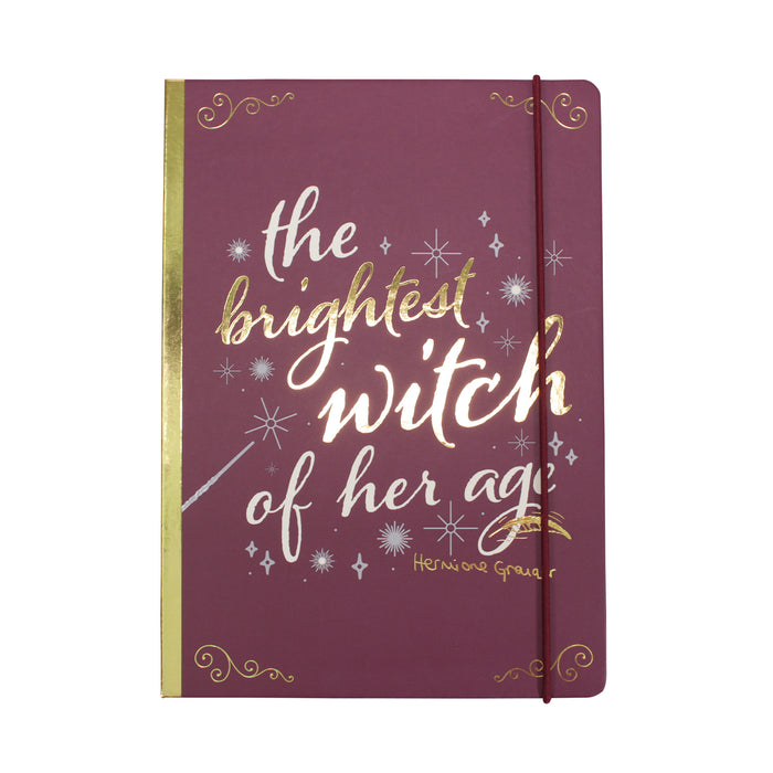 Harry Potter A5 Notebook Hermione Granger - The Brightest Witch of Her Age