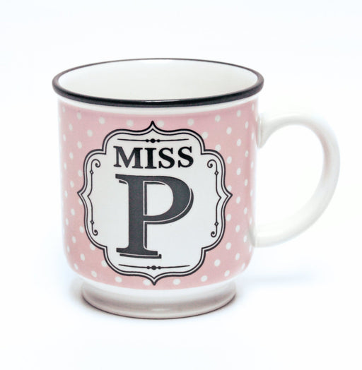 Alphabet Mug Miss Miss P - Heritage Of Scotland - MISS P