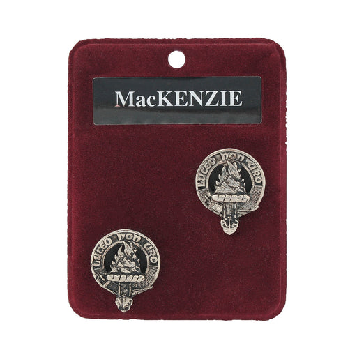 Art Pewter Cufflinks Mackenzie - Heritage Of Scotland - MACKENZIE