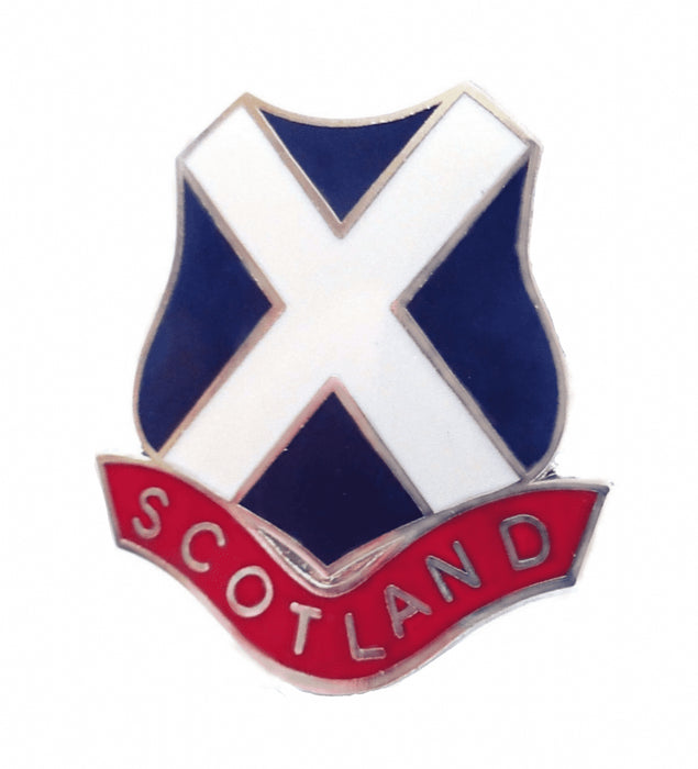 Badge Saltire Large - Heritage Of Scotland - N/A