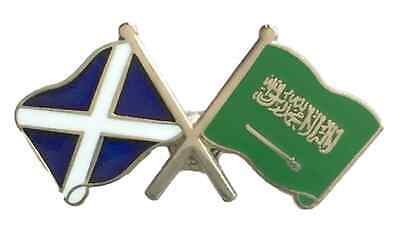 Badge Saltire/Saudi Arabia - Heritage Of Scotland - NA