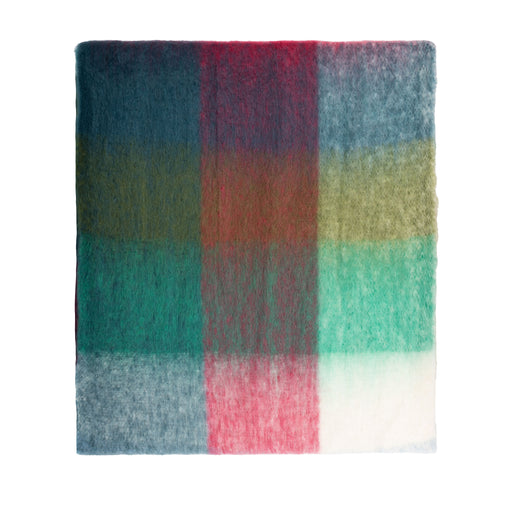 Blanket Scarf Burgandy Check - Heritage Of Scotland - BURGANDY CHECK