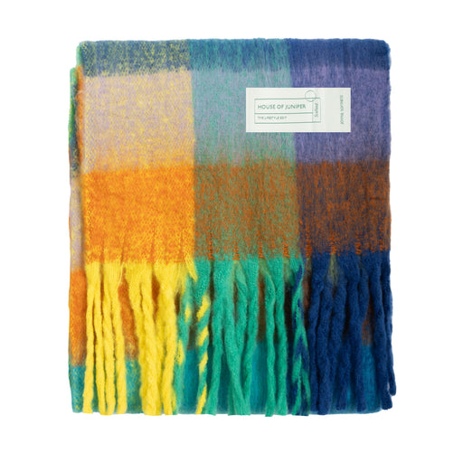 Blanket Scarf Multi Check - Heritage Of Scotland - MULTI CHECK