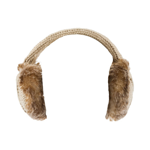 Cable Knitted Earmuffs - Heritage Of Scotland - OATMEAL