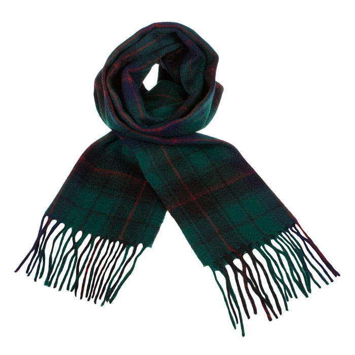 Cashmere Scottish Tartan Clan Scarf Davidson - Heritage Of Scotland - DAVIDSON
