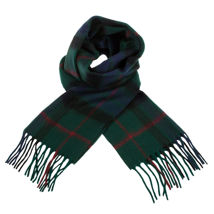 Cashmere Scottish Tartan Clan Scarf Gunn - Heritage Of Scotland - GUNN