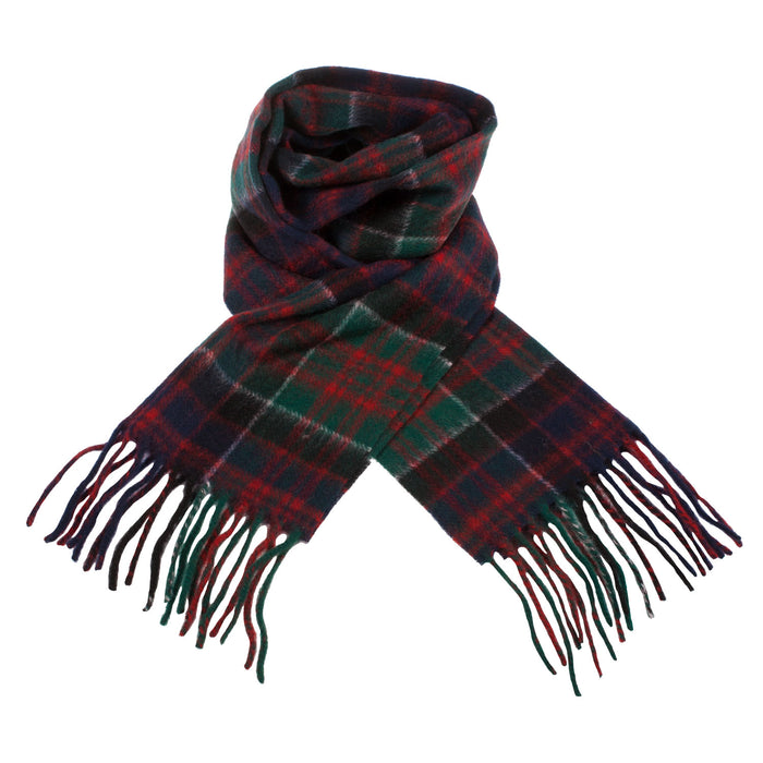 Cashmere Scottish Tartan Clan Scarf Macdonald Of Clanranald - Heritage Of Scotland - MACDONALD OF CLANRANALD