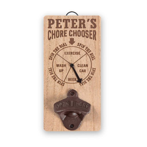 Chore Chooser Bottle Opener Peter - Heritage Of Scotland - PETER