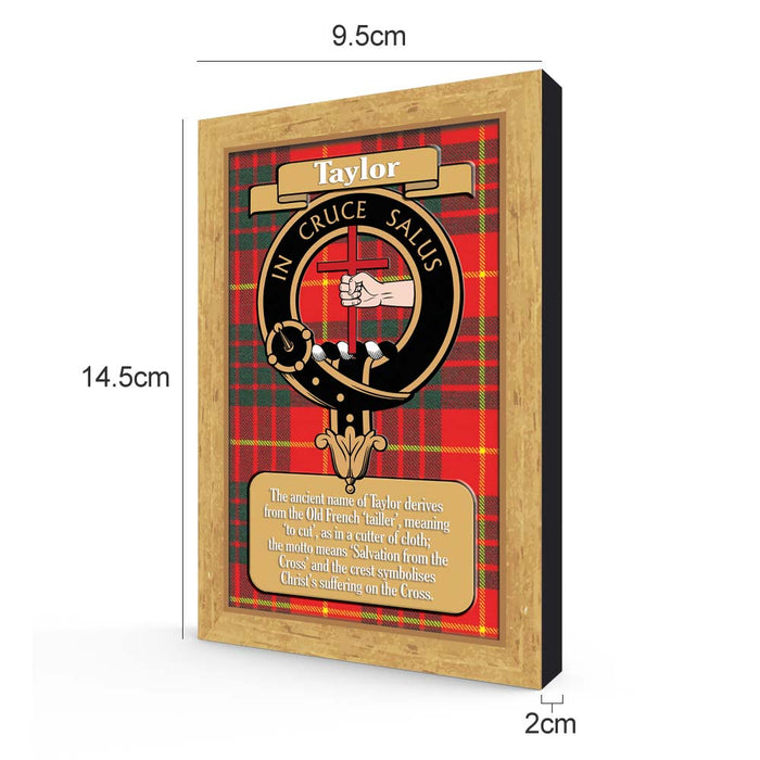 Clan Books Taylor - Heritage Of Scotland - TAYLOR