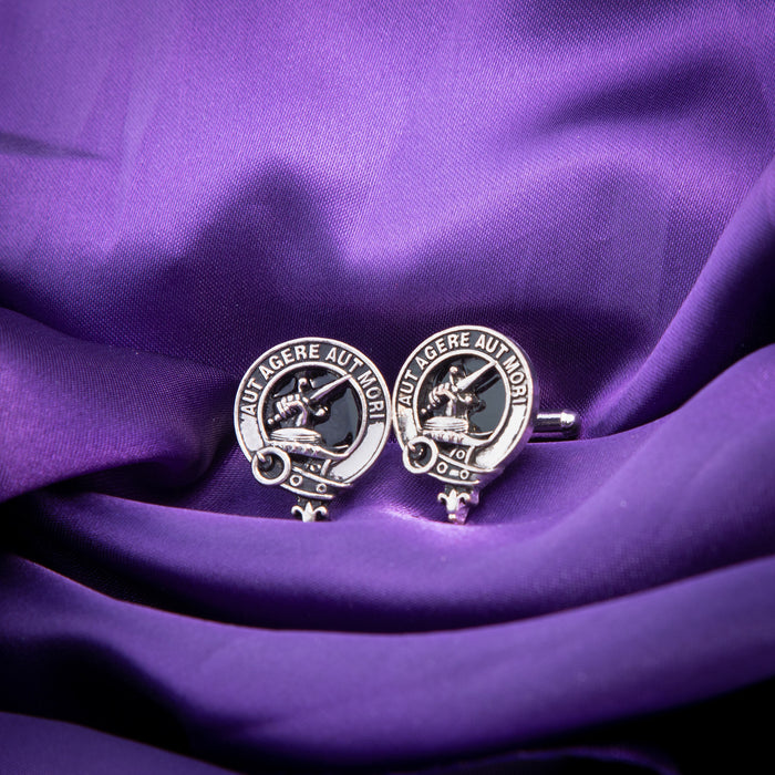 Clan Cufflinks Barclay - Heritage Of Scotland - BARCLAY
