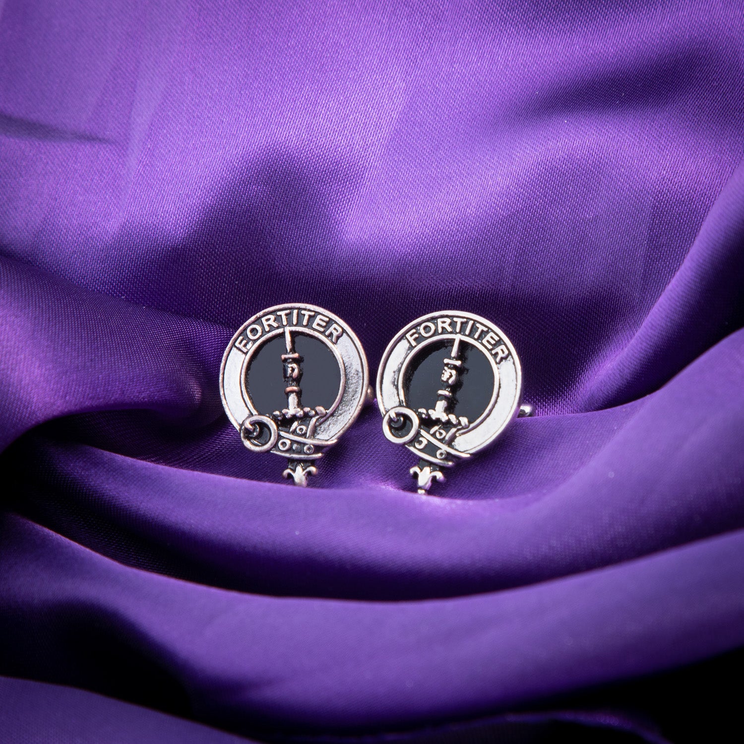Clan Cufflinks Macalister - Heritage Of Scotland - MACALISTER