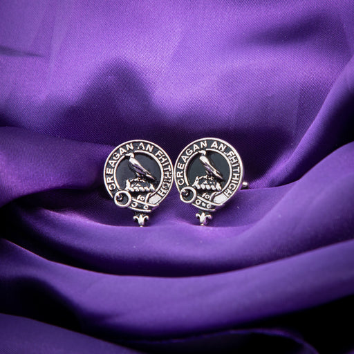 Clan Cufflinks Macdonnell - Heritage Of Scotland - MACDONNELL