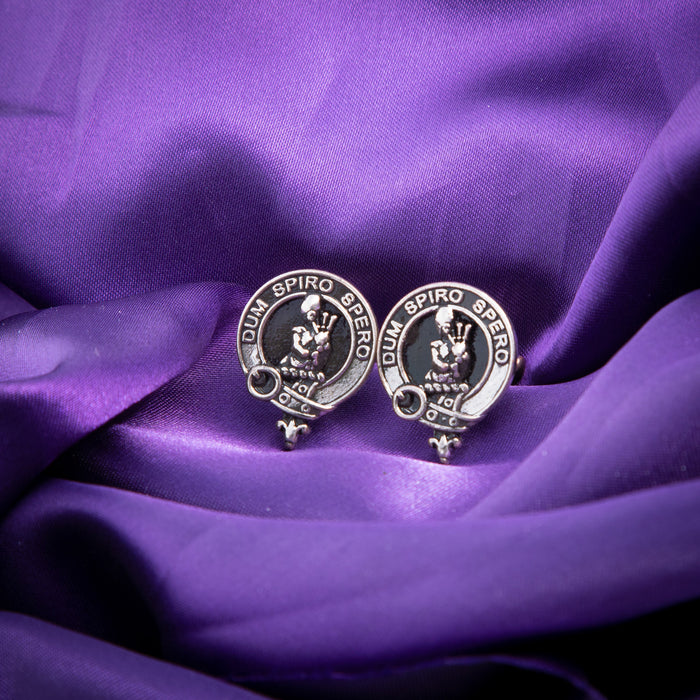 Clan Cufflinks Maclennan - Heritage Of Scotland - MACLENNAN