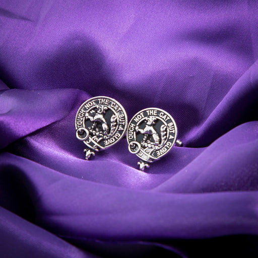 Clan Cufflinks Macpherson - Heritage Of Scotland - MACPHERSON