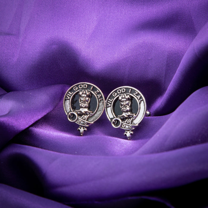 Clan Cufflinks Menzies - Heritage Of Scotland - MENZIES
