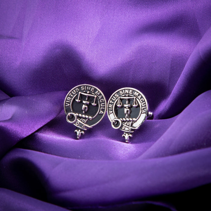 Clan Cufflinks Russell - Heritage Of Scotland - RUSSELL