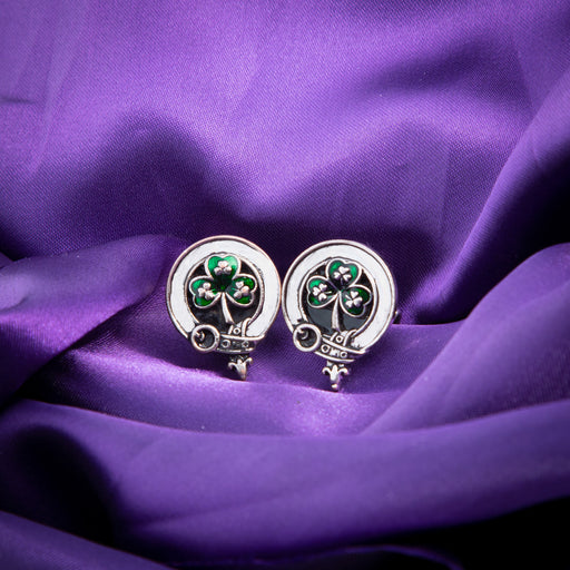 Clan Cufflinks Shamrock - Heritage Of Scotland - SHAMROCK
