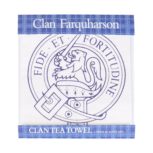 Clan Tea Towel Farquharson - Heritage Of Scotland - FARQUHARSON