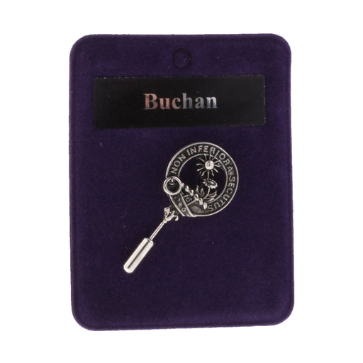 Clans Of Scotland Pewter Scots Clan Lapel Pin Buchan - Heritage Of Scotland - BUCHAN