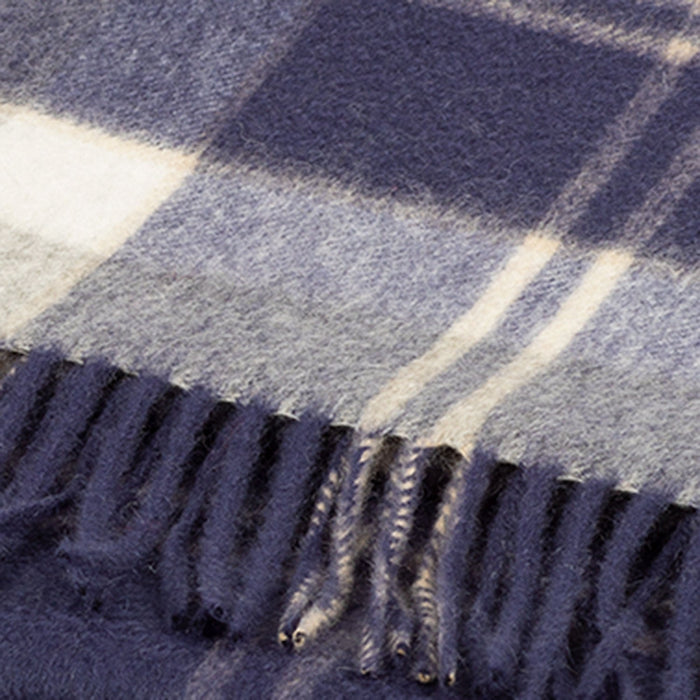 Edinburgh 100% Cashmere Wide Scarf Bannockbane Silver - Heritage Of Scotland - BANNOCKBANE SILVER