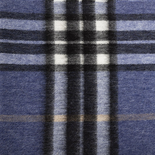 Edinburgh 100% Lambswool Scarf Enlarged Off Ctr Scotty Thom Denim - Heritage Of Scotland - ENLARGED OFF CTR SCOTTY THOM DENIM