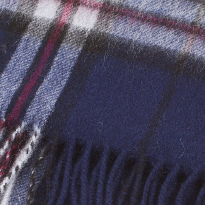 Edinburgh 100% Lambswool Scarf Thomson Navy - Heritage Of Scotland - THOMSON NAVY