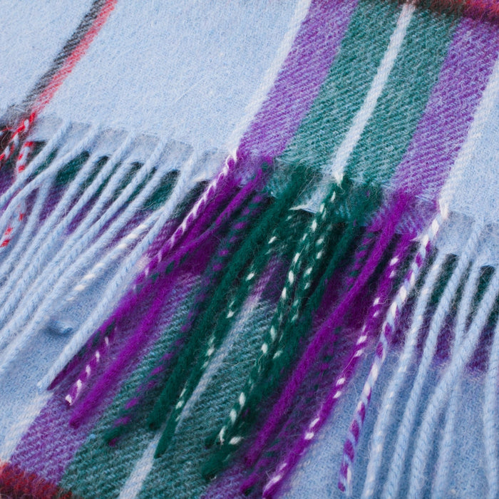 Edinburgh 100% Lambswool Scarf World Peace Tartan - Heritage Of Scotland - WORLD PEACE TARTAN