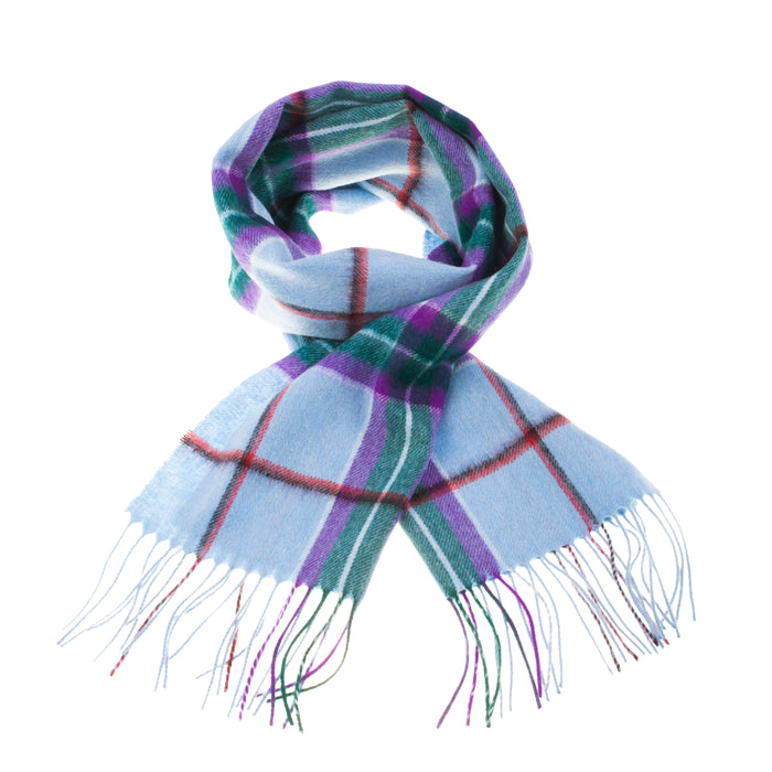 Edinburgh 100% Lambswool Scarf World Peace Tartan - Heritage Of Scotland - WORLD PEACE TARTAN