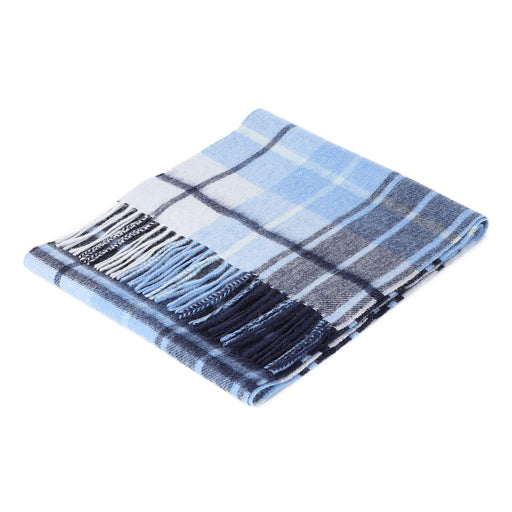 Edinburgh 100% Lambswool Tartan Scarf Mill Check Eclipse - Heritage Of Scotland - MILL CHECK ECLIPSE