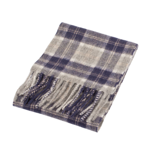 Edinburgh Cashmere Mini Scarf Bannockbane Silver - Heritage Of Scotland - BANNOCKBANE SILVER