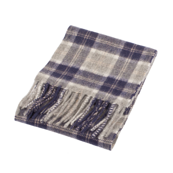 Edinburgh Cashmere Mini Scarf Bannockbane Silver - Heritage Of Scotland - BANNOCKBANE SILVER