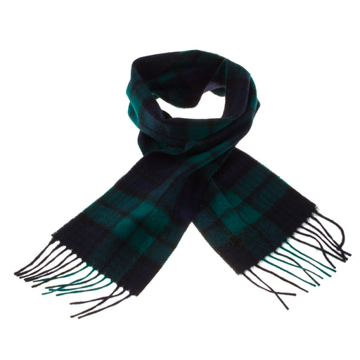 Edinburgh Cashmere Mini Scarf Black Watch - Heritage Of Scotland - BLACK WATCH