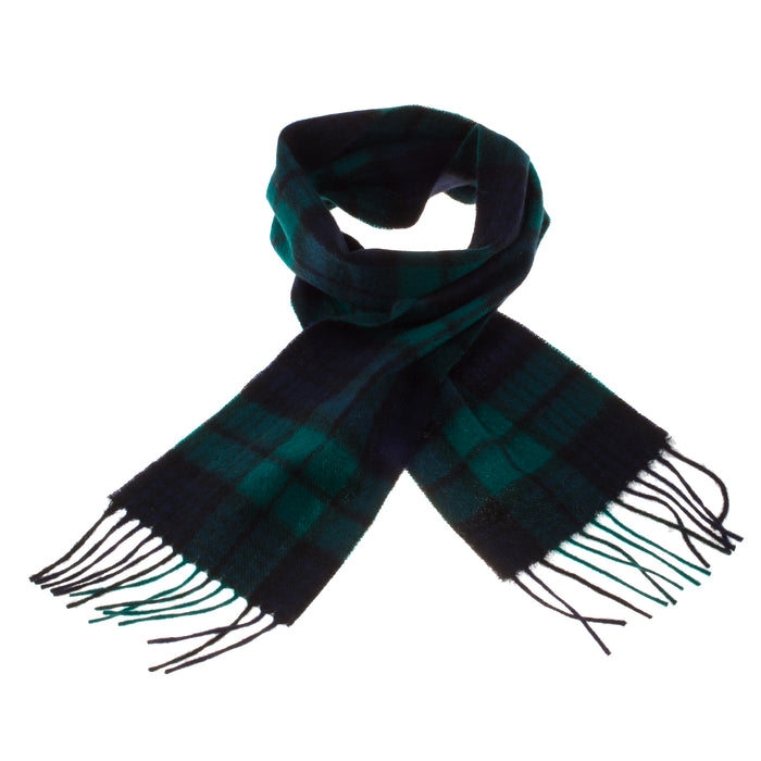 Edinburgh Cashmere Mini Scarf Black Watch - Heritage Of Scotland - BLACK WATCH