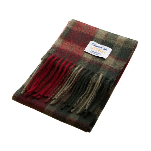 Edinburgh Cashmere Mini Scarf Buchanan Autumn - Heritage Of Scotland - BUCHANAN AUTUMN